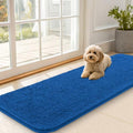 Dog Door Mat for Muddy Paws 59x20 (Deep Navy Blue / 59" X 20")