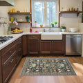 Washable 4x6 Bedroom Rug for Family (4' x 6' (Rectangular) / Green)