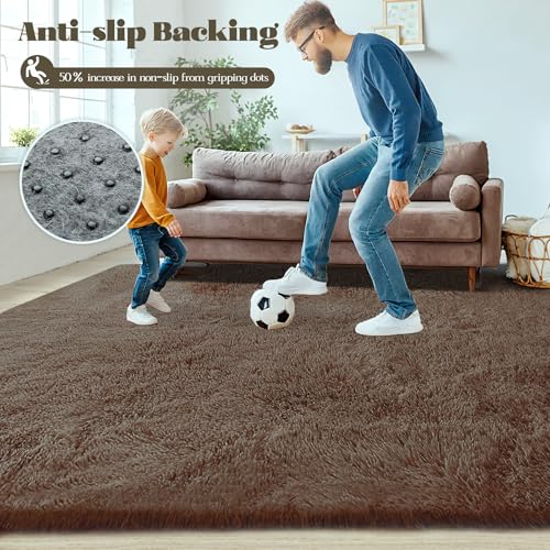 5x7 Area Rug for Living Room (Coffee / 5' x 7' (Rectangular))