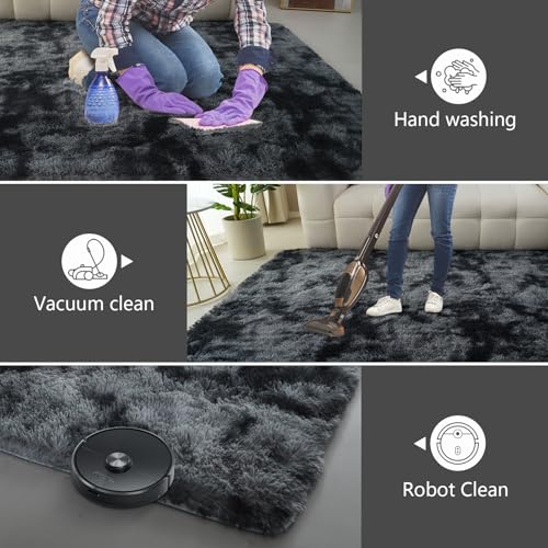 Shag Area Rugs for Bedroom Living Room