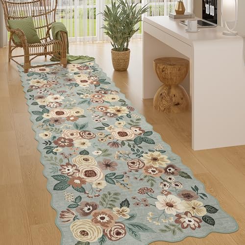 2x10 Runner Rug for Hallway (Sage Green (Big) / 2' x 10' (Rectangular))