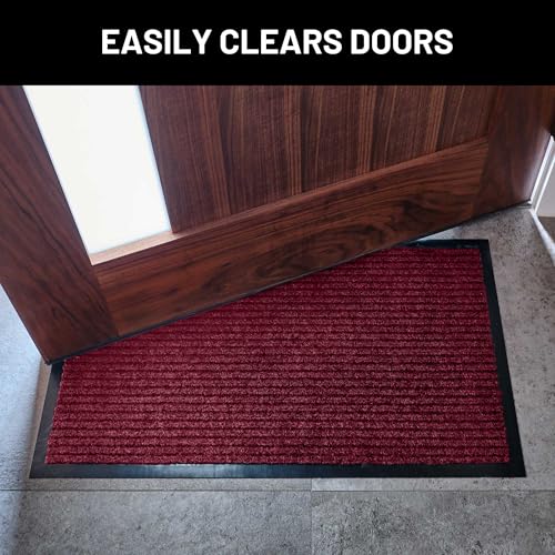 Front Door Mat (30" x 17" / Red)