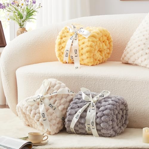 Large Turtle Shell Fleece Throw Blanket for Couch and Bed Beige (Beige#large Turtle / Throw)