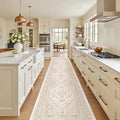2'6 x 10' Runner Rug Non Slip (Cream/Beige / 2'6" x 10' (Runner))