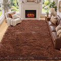 Brown 6x9 Area Rugs for Living Room Bedroom (Brown / 6' x 9' (Rectangular))