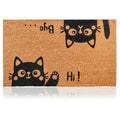 Coir Welcome Mat (Hi-bye Cat / 24x36)