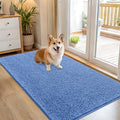 Dog Door Mat for Muddy Paws 54x32 (Cornflower Blue / 54" X 32")