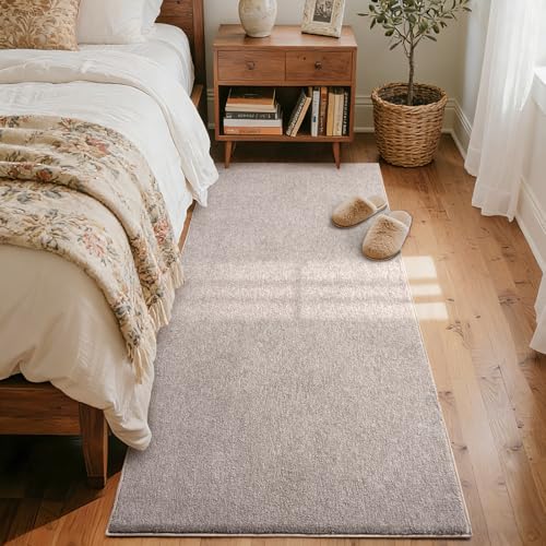 2x6 Oatmeal White Runner Rug Non (04 Oatmeal/White / 2' x 6' (Rectangular))