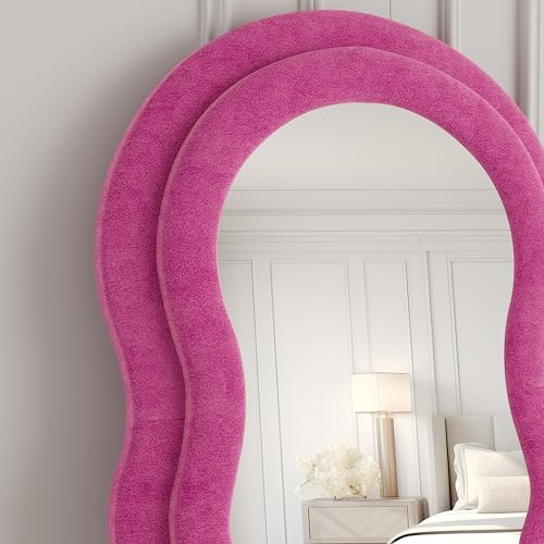 Full Length Mirror (Wavy - Pink)