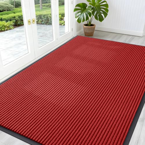 Front Door Mat 59x40 (Red / 59" X 40")