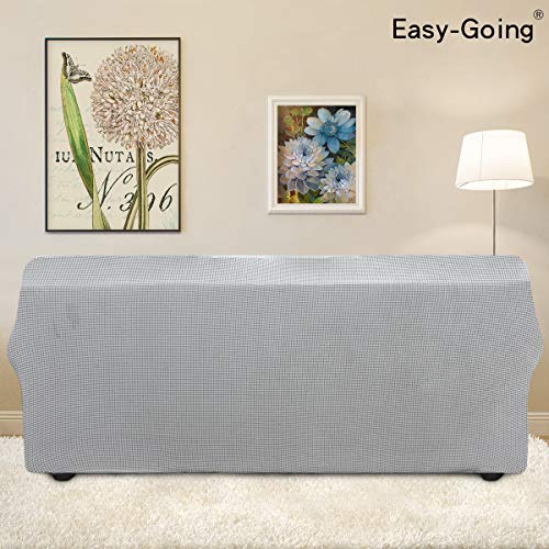 Stretch Couch Covers for Sofa Washable Large Silver Gray (Large Sofa / Silver Gray)