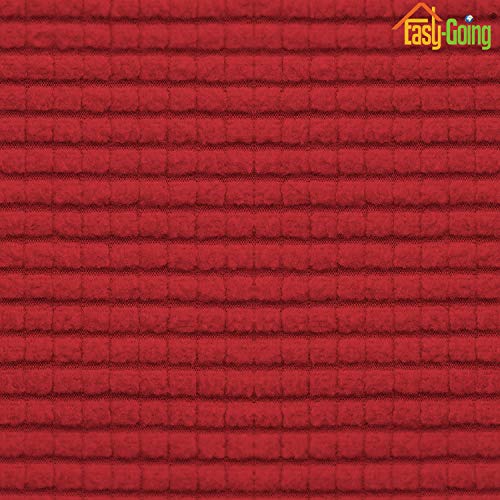Stretch 1 Piece Couch Cushion Cover for Sofa (Large / Christmas Red)