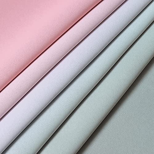 Ombre Pink and Grey Curtains for Bedroom (52"W x 84"L (Pack of 2) / Pink and Grey)