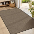 Ultra Thin Indoor Door Mat 24"x36" (Brown / 2' X 3' (Rectangular))
