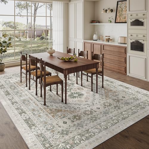 8x10 Area Rugs for Living Room (Brown/Grey / 8' x 10' (Rectangular))