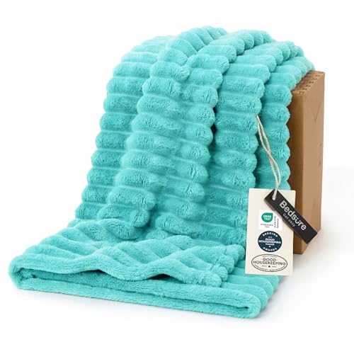 Soft Throw Blanket for Couch Decor Gifts Blue Fog 50"x70" (Blue Fog / Throw XL)