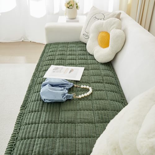Couch Covers for Dogs Washable (Green / 27.6" X 59")
