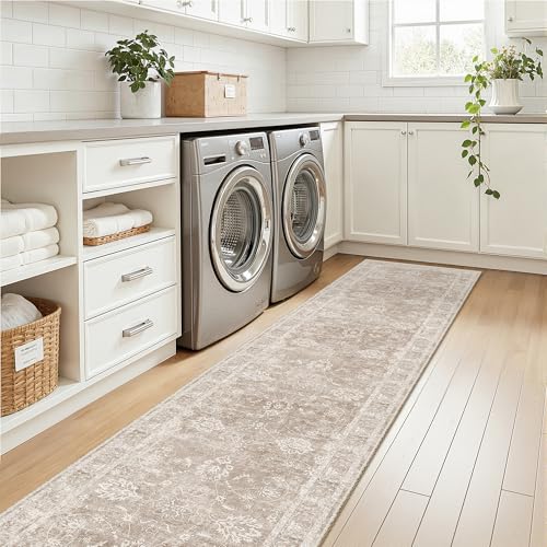 Runner Rug 2x10 for Hallway (Brown/Sand / 2' x 10' (Runner))