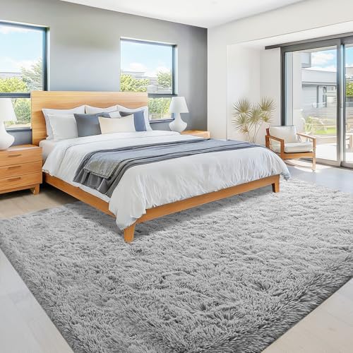 6x9 Area Rug for Living Room (Grey / 6' x 9' (Rectangular))
