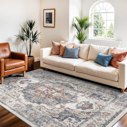 4x6 Living Room Area Rugs (4' x 6' (Rectangular) / Brick)