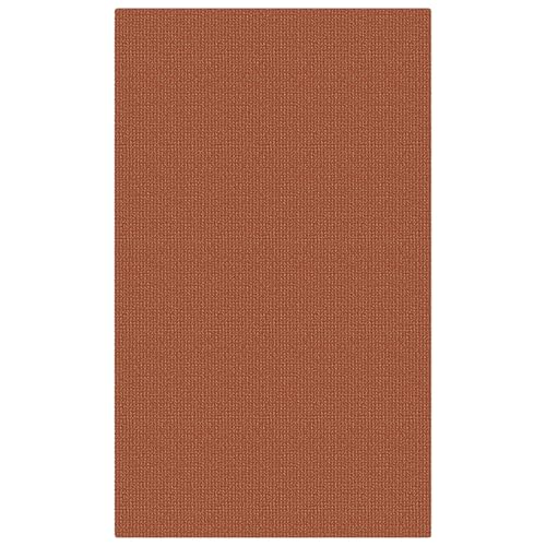 Rugs for Entryway 3x5 ft Washable Area Rug Non Slip Rubber Backed Entry Rug Woven Indoor Door Mat Cotton Kitchen Rugs for Entryway (Burnt Orange/Tan / 3' x 5' (Rectangular))