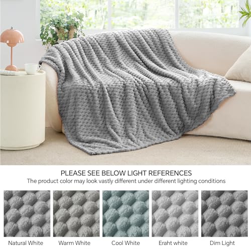 Grey Twin Blanket for Couch (Grey / Twin(60"x80"))