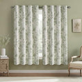 Sage Green Boho Floral 100% Blackout Curtains 72 Inch 2 Panels (Sage Green / 52"W x 72"L (Pack of 2))