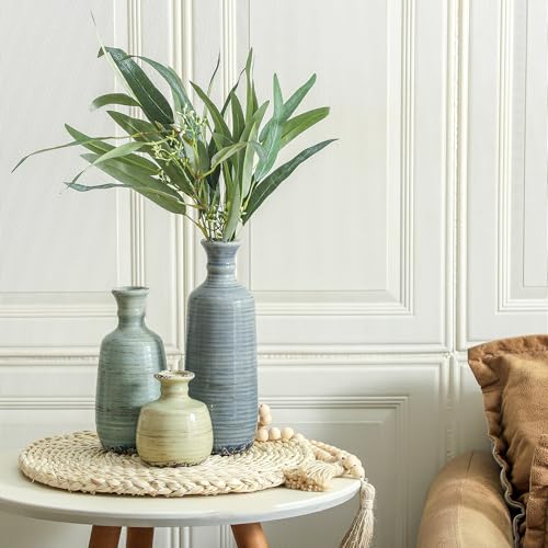 Ceramic Vase Set of 3 (011 - Multicolor)