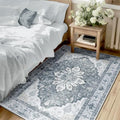 Washable Area Rug (Grey/White/Beige / 3' x 5' (Rectangular))