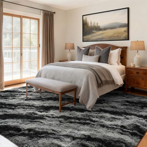 Area Rugs for Living Room (Ba Black 4sm03 / 6' X 9' (Rectangular))