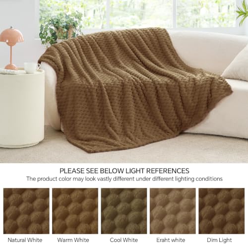 Brown Twin Blanket for Couch (Brown / Twin(60"x80"))
