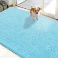 Dog Door Mat for Muddy Paws 50x30 (Blue / 50" X 30")
