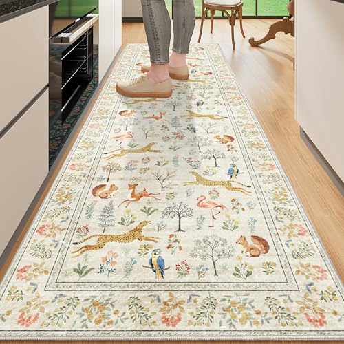 2x6 Runner Rug (Beige (Animal) / 2' x 6' (Rectangular))