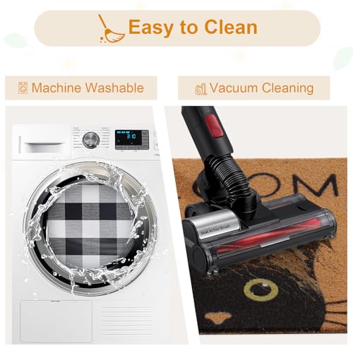 Welcome Mat Set (Cat With Green Eyes)