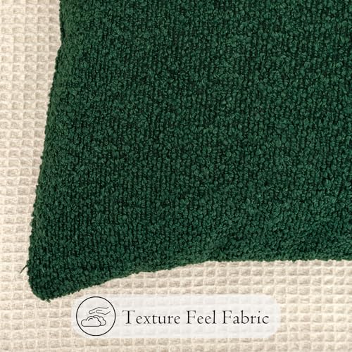 Boucle Body Pillow Cover 20x54 inch Forest Elf (Forest Elf / 54" x 20" (Pack of 1))