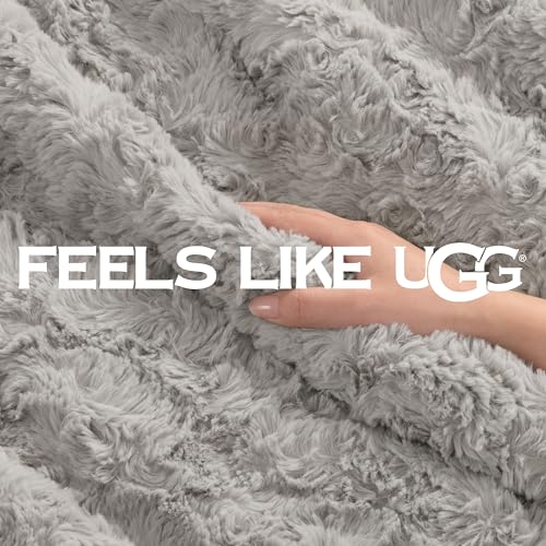 Adalee Queen Blanket (Grey / Full/Queen)