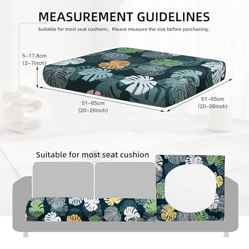 8Pcs Outdoor Cushion Covers (Green Charm. / 8PCS)