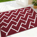 Front Door Mat 36x24 (Burgundy / 36" X 24")