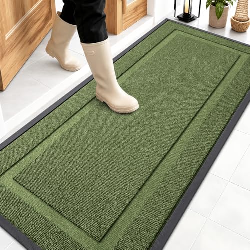 Front Door Mat Outside 59x23 (Classic Green / 59" x 23")
