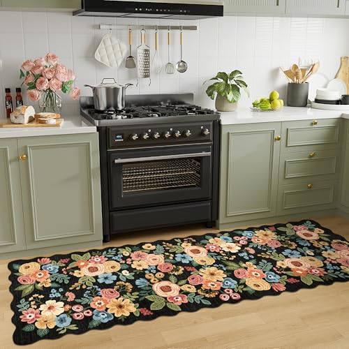 2x10 Runner Rug for Hallway (Black (Big) / 2' x 10' (Rectangular))