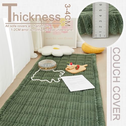 Couch Covers for Dogs Washable (Green / 27.6" X 59")