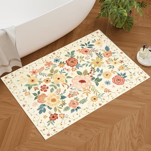 2x3 Entryway Rug (Beige Yellow / 2' x 3' (Rectangular))