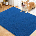 Dog Door Mat for Muddy Paws 40x32 (Deep Navy Blue / 40" X 32")