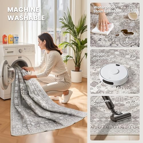 8x10 Area Rugs for Living Room (Brown/Beige / 8' x 10' (Rectangular))