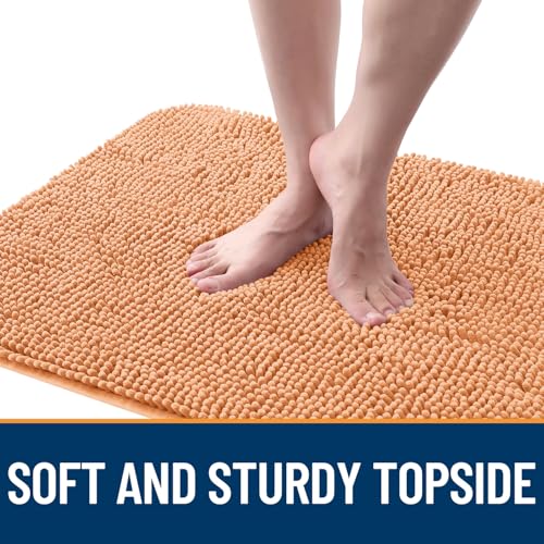 Dog Door Mat for Muddy Paws 59x35 (Orange / 59" X 35")
