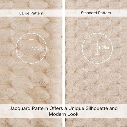 Large Turtle Shell Fleece Throw Blanket for Couch and Bed Beige (Beige#large Turtle / Throw)