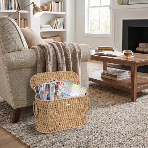 Toilet Paper Storage Basket (Natural(paper Rope))