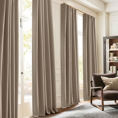 100% Blackout Polyester Curtains