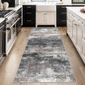 2x6 Runner Rug for Hallway (Dark Grey / 2' x 6' (Rectangular))