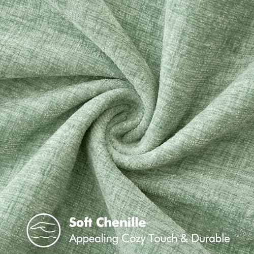 Decorative Couch Throw Pillow Covers 20x20 Inch Greyish Green 2 Pack (Greyish Green / 20" x 20" (Pack of 2))